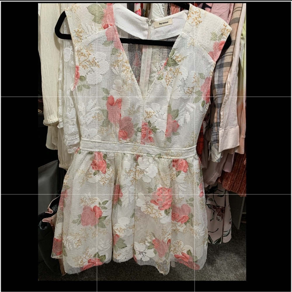 Floral mini dress